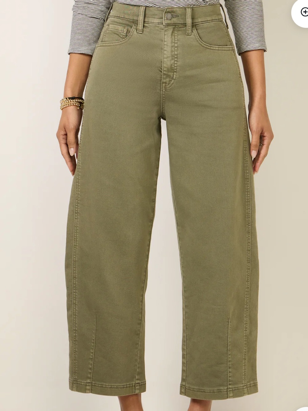 NWT Evereve Marni Barrel Pants - Picture 1 of 5